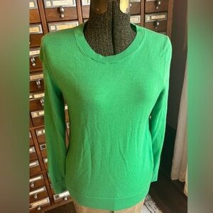 Bright Green Crewneck Sweater